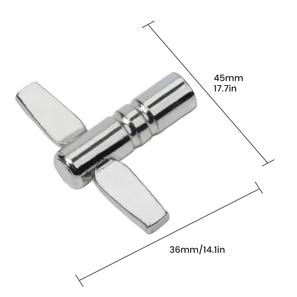 

1 Pcs 5.5mm Metal Standard Drum Keys Drum Tuning Keys Metal For Drummer Percussion Musical Replacement Parts Accessories