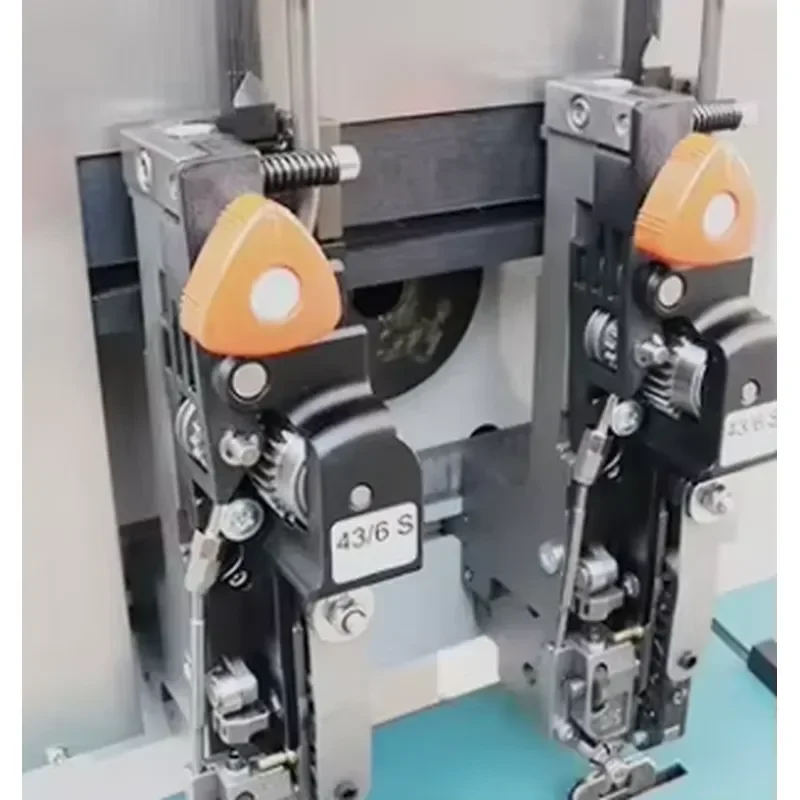 Automatic Electrical Double Head Desktop Flat and Saddle Stitching Machine Notebook Wire Binding Machine Book Sewing Machine