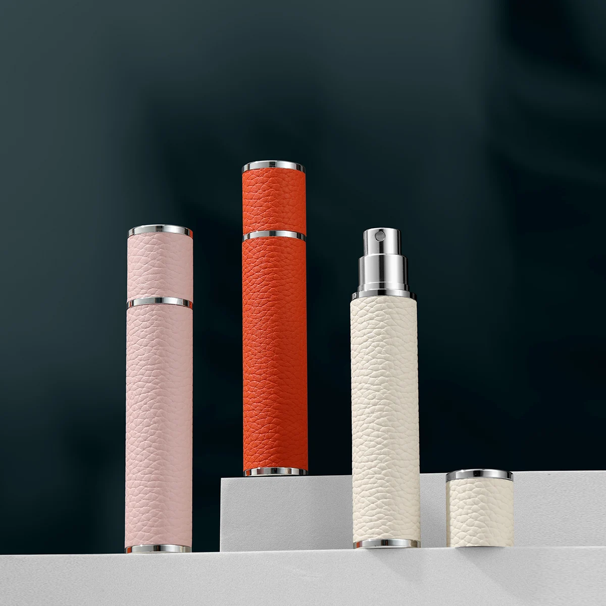 10ml Magnetic Mini Bottom Filling Perfume Spray Bottles Cosmetic Refillable Spray Atomizer Portable Liquid Container Bottle