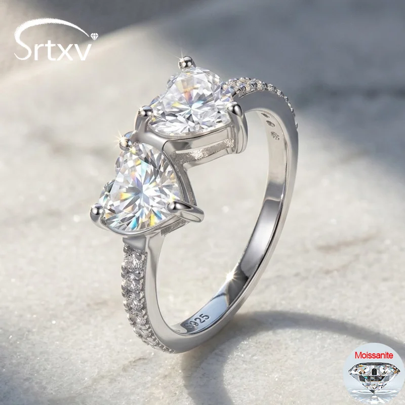 2cttw-d-moissanite-ring-for-women-girls-s925-silver-wedding-engagement-promise-heart-cut-lab-diamond-band-birthday-jewelry-gifts