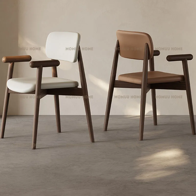 

Minimalist Show Dining Chairs Modern Kitchen Nordic Office Lazy Bedroom Dining Chair Show Comfortable Sillas Salon Furniture