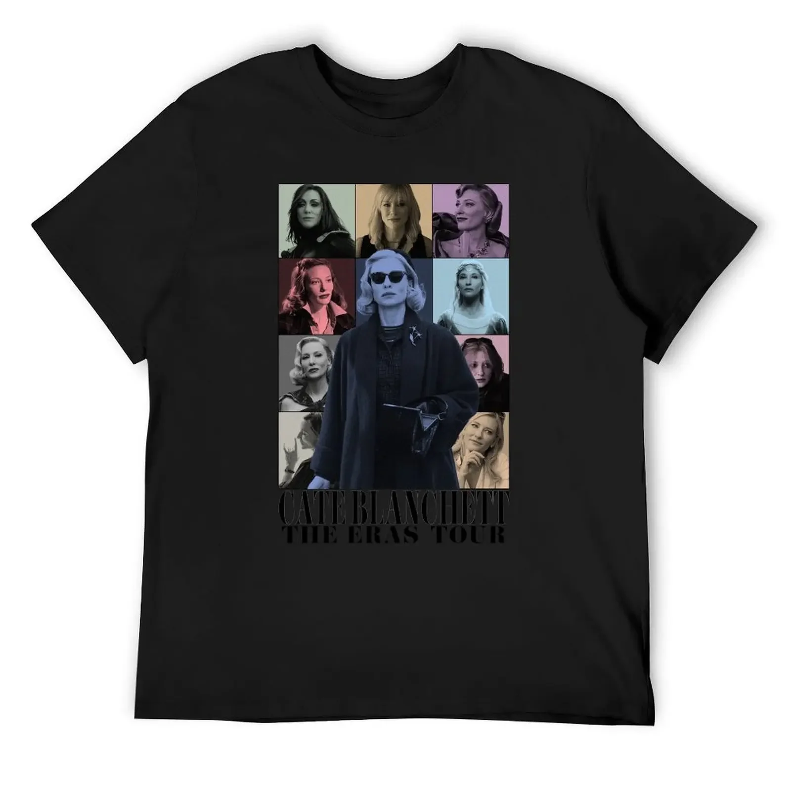 

Cate Blanchett Characters - The Etc Tour T-Shirt valentines boutique clothes anime tshirt Funny t-shirts Men's t shirts