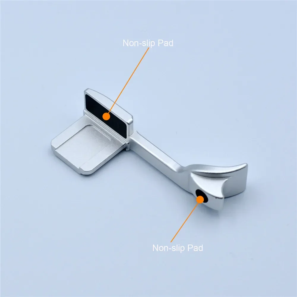 Nuevo Reposapiés, agarre para pulgar, cubierta para zapata, reposapiés para Leica Q Typ 116, negro, rojo, plateado