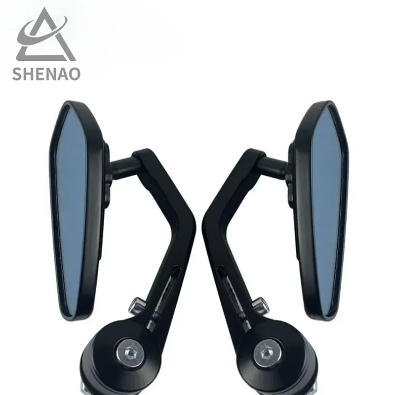 

Зеркало на руль мотоцикла, 7/8 дюйма, 22 мм, зеркало заднего вида, регулируемая линза, боковое зеркало, подходит для Ducati Honda Suzuki Kawasaki