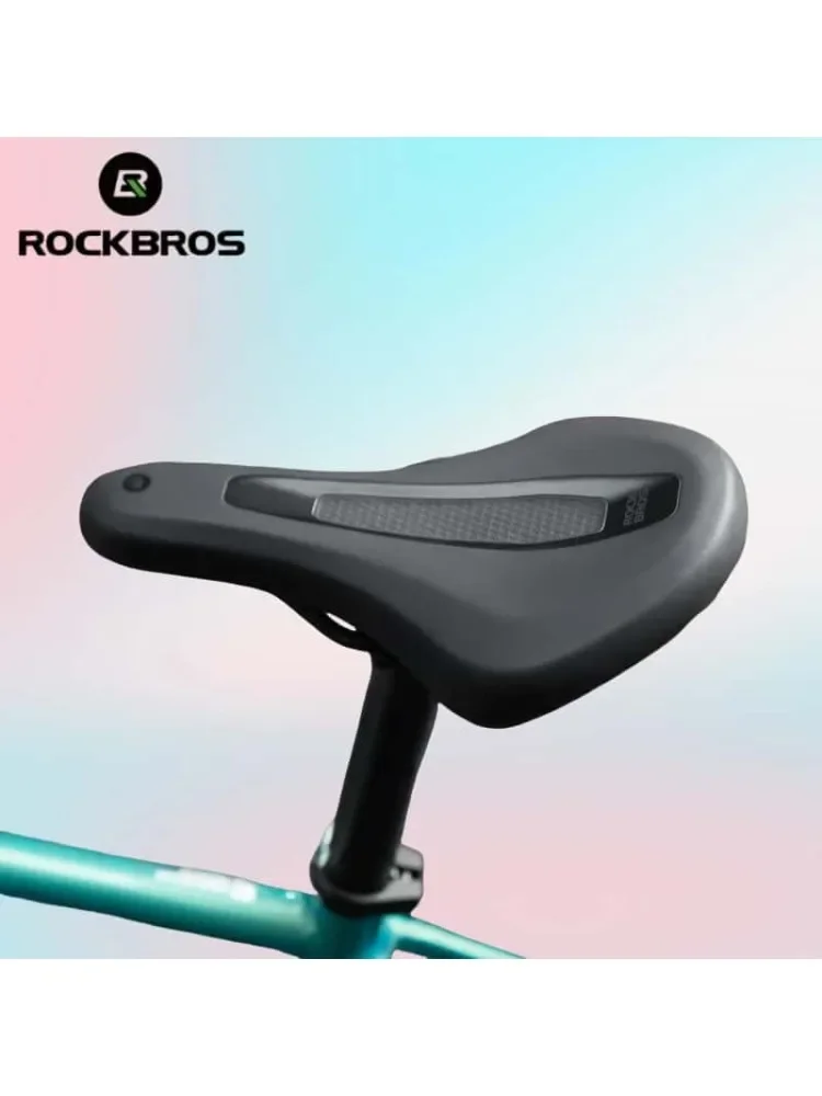 AliExpress ROCKBROS PU Waterproof Leather Cushion Children Bike Saddle Water-Resistant Seat Lightweight Saddles for Mountain Road Bike