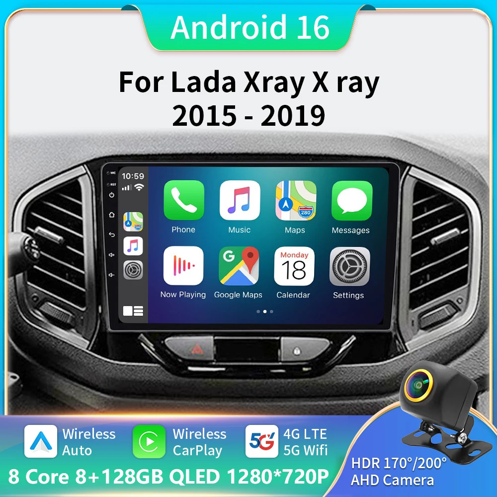 2 Din 8+128G Androi…