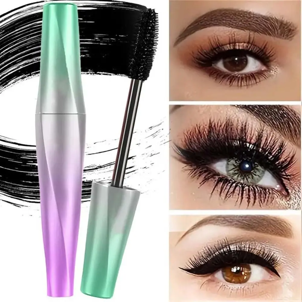 Sterke Curling Lash Mascara Langdurige slijtage Waterproof Sterke krultang Mascara Smudge-Proof Volumizing en verlenging