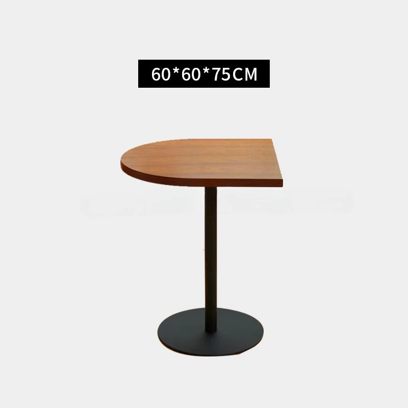 Creative semi-round dining table living room home tea table