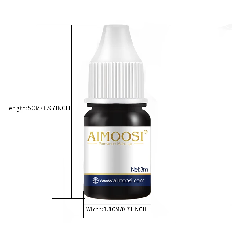 Tattoo Ink Nano Pigment Milkly Colors For Semi Permanent MakeUp Sets Tint Eyebrow Eyeliner Lips Beauty 3ml Microblading Pigments