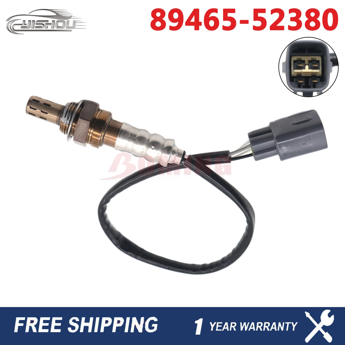 

Lambda O2 Oxygen Sensor Air Fuel Ratio Sensor 89465-52380 For Toyota Yaris Vios Altis Corolla 1999-2016 89465-20810 89465-52190