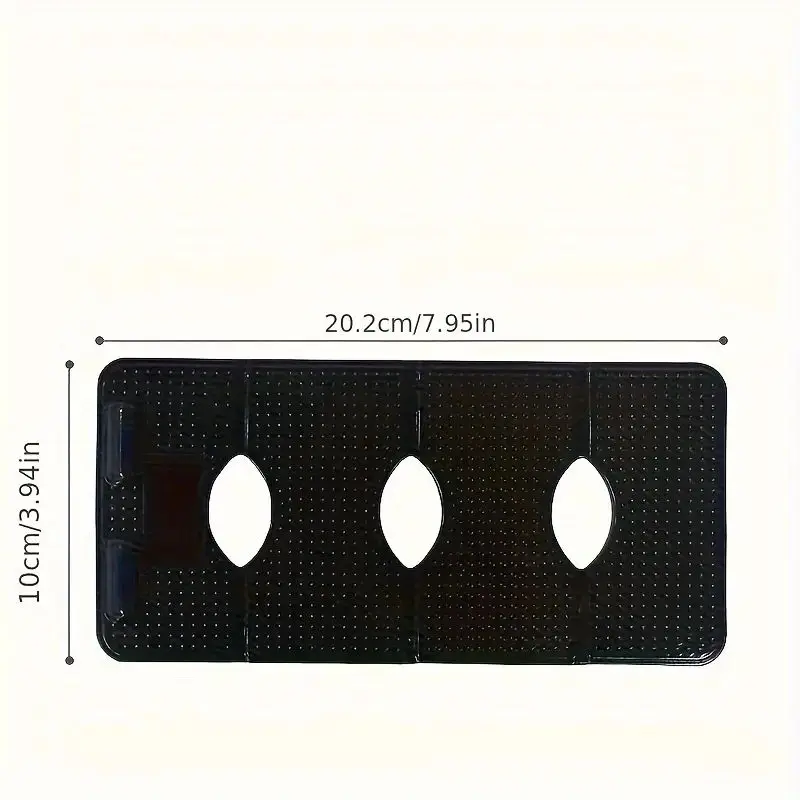 ที่ยึดแผงหน้าปัดรถยนต์แบบกาวเหนียวแน่นอเนกประสงค์ ที่ยึดโทรศัพท์ในรถยนต์แบบพับได้ นาโนกาวแบบถอดออกได้ไร้รอยต่อ