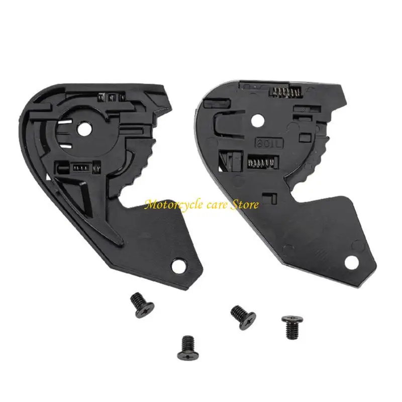 

U75F Easy Installation Motorcycle Helmets Visors Base Plate for JHM-802 AIMIT 803 Face Shield Visors Base with Screw