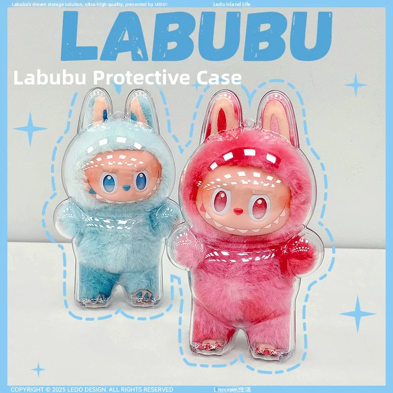 

Labubu 3.0 Акриловая фигурка Защитный чехол Пылезащитный чехол Серия High Energy Коллекционная игрушка Accory LEDO Бренд