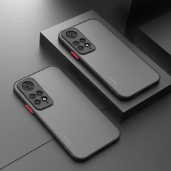 Xiaomi Redmi Note 11 Pro 10 12 Pro Mi 12T 11T Pro POCO F5 소프트 TPU 프레임 하드 백 폰 커버 용 ARMOR 충격 방지 전화 케이스