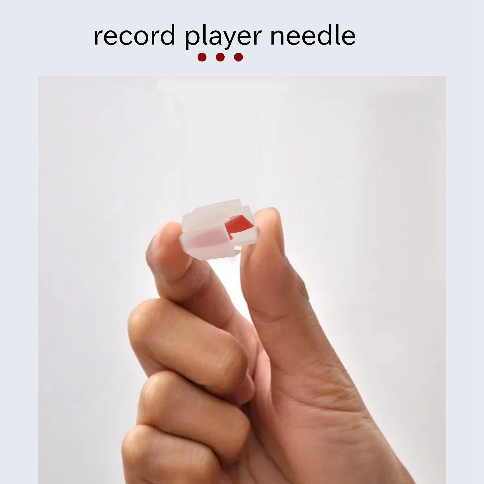 8 Stück Plattenspieler Nadel Plattenspieler Diamant Ersatz Stylus Nadeln für Vinyl Plattenspieler