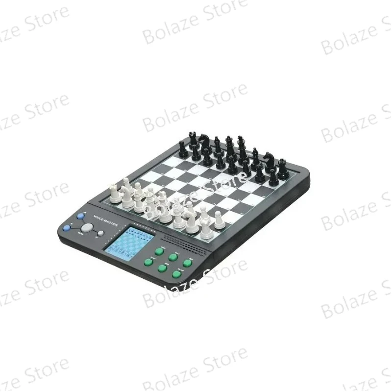 

Beginners Chess Computer Electronic Board with Talking English Germany Magnetic Chess Pieces Self Teaching Program