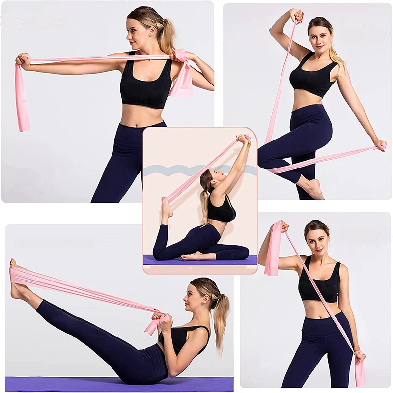 Gymnastics Streching Equipment Yoga Flexibility Stretching Trainer Exercise At Home Resistance Fitness Bands Accessories Pilates