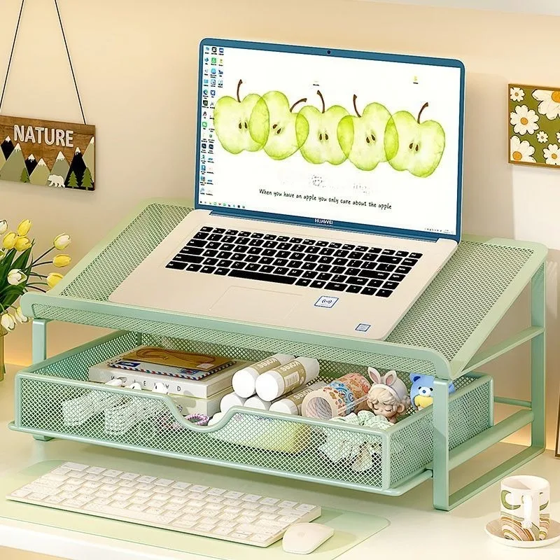 Notebook support rack, computer bracket,heightening rack, heat dissipation base,barbecue rack, metal desktop, suspended bracket.