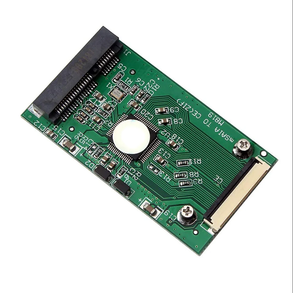 Mini SATA-SSDから40ピンへのコンバーターカード,1.8インチ,Zif,CE,iPod,iPad,東芝,日立Zif,ハードディスク