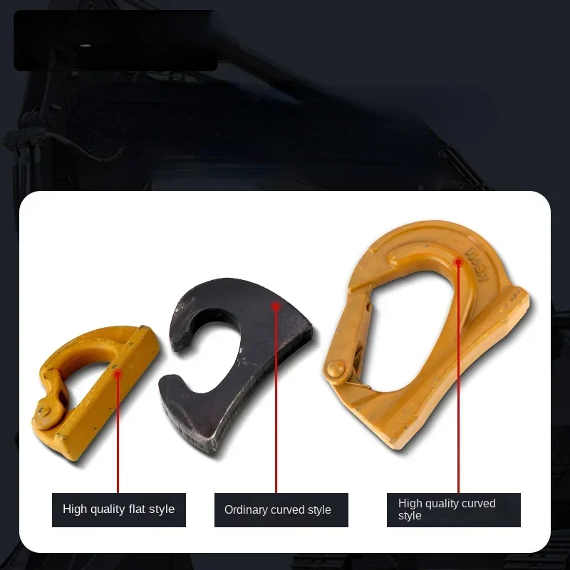 Excavator Bucket  Bucket Welding Drawbar Bucket Crampons Steel Plate Hook Excavator Forklift Hook