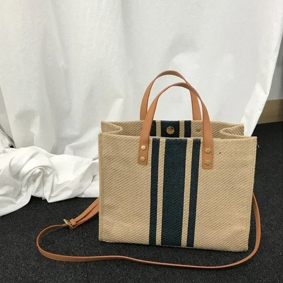 Bolso de lona para mujer, bolsos de mano de gran capacidad, bolso de hombro con correa ancha para mujer, bolso de mano para compras, bolso cruzado para mujer