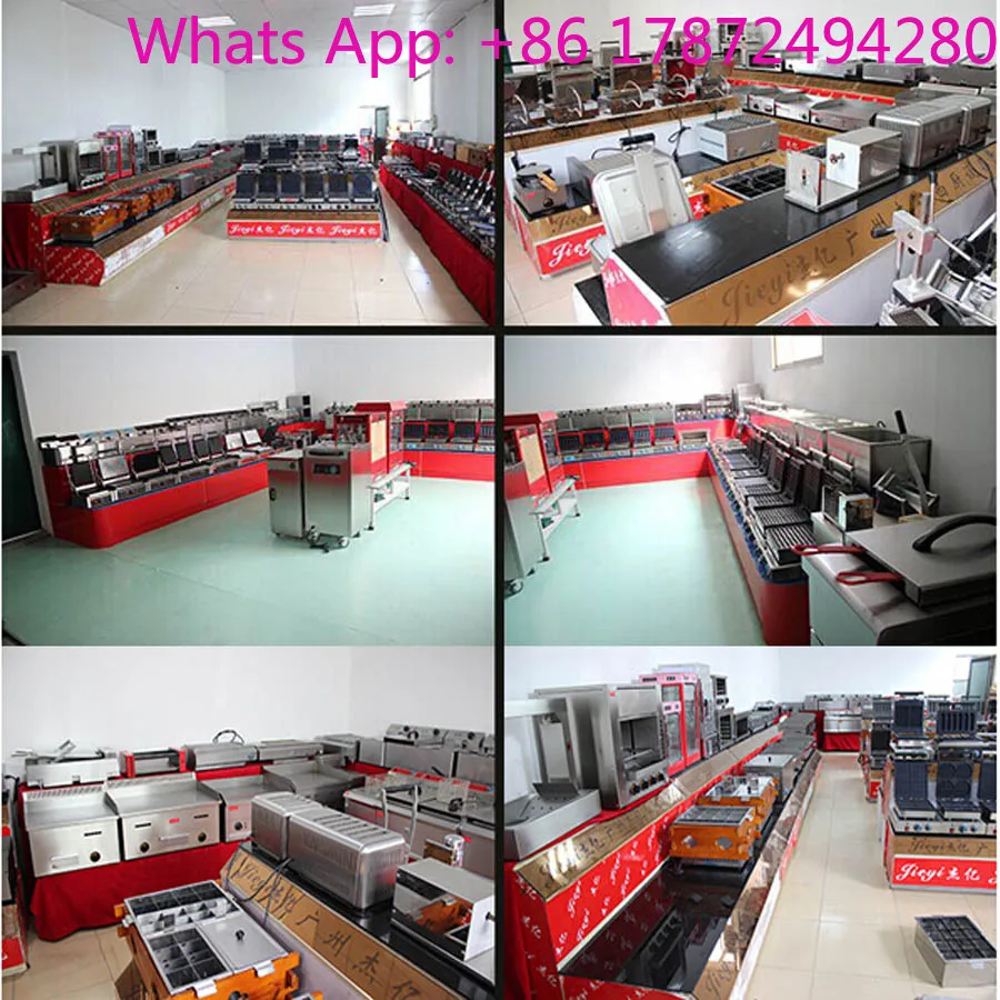 Full Grooved Plate Grill Commercial Steel Griddle Striped Steak Fried Pan for Restaurant Electric Pancake Machine
