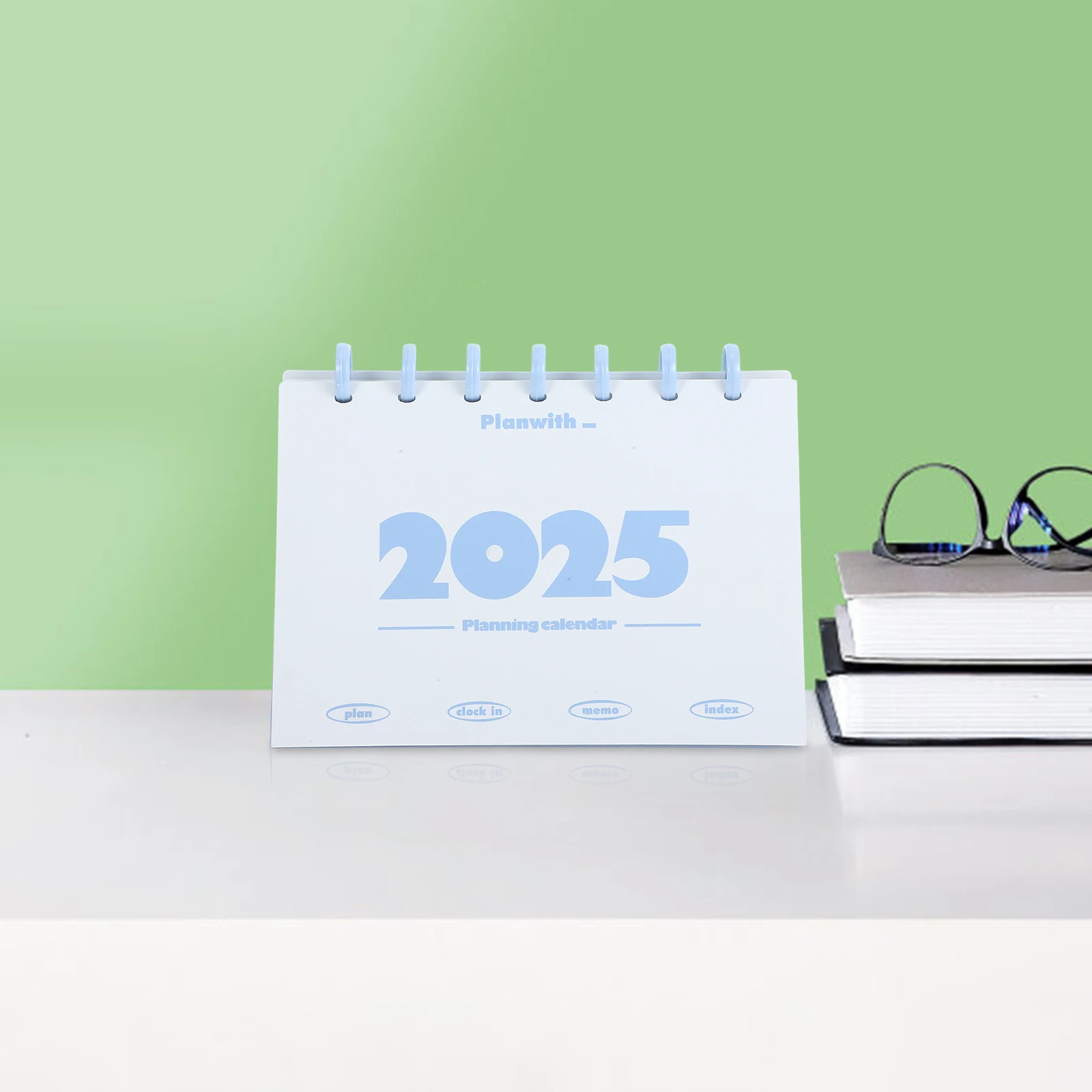 

Настольный календарь 2025 года, креативный милый флип-офисный настольный календарь, академический планировщик года, ежемесячный розовый бумажный домашний декор, принадлежности