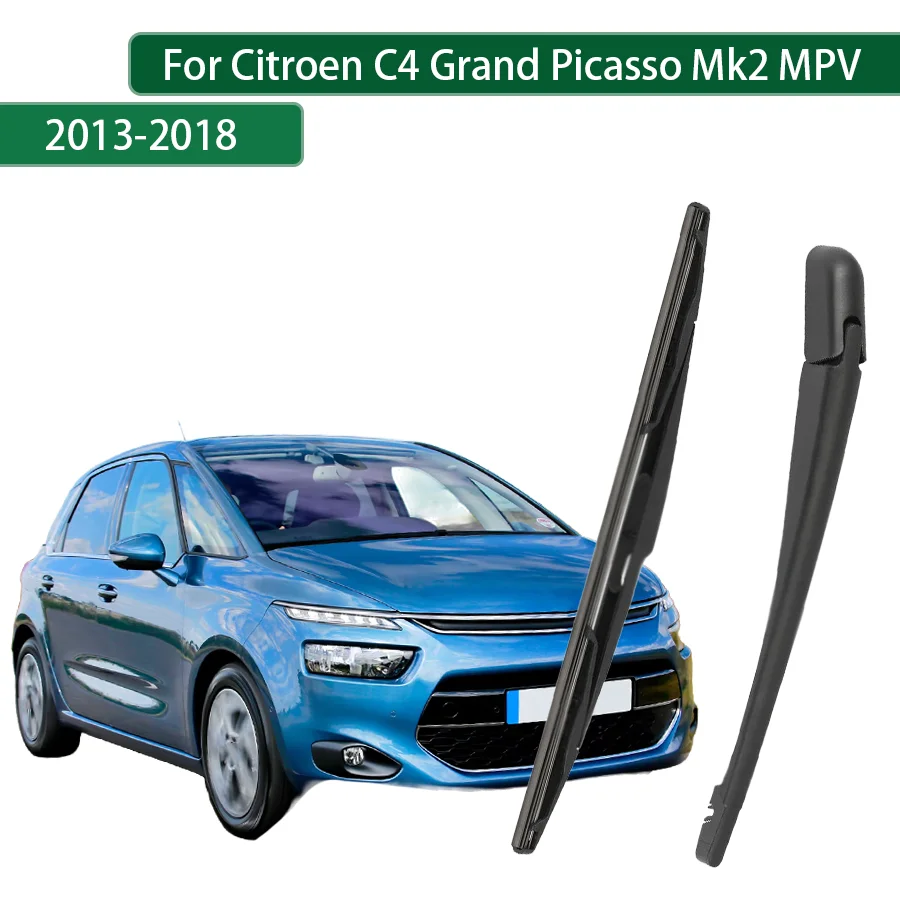 

Для Citroen C4 Grand Picasso Mk2 MPV 2013-2015-2018: Комплект заднего дворника (щетка и кронштейн) для заднего стекла