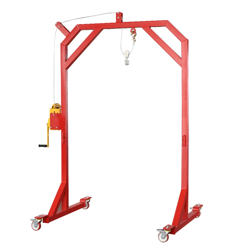 Motorcycle Gantry Crane Machine Lifting Maintenance Mobile Assembly Dismantling Front Wheel Front Shock Absorber Lifting Lifter