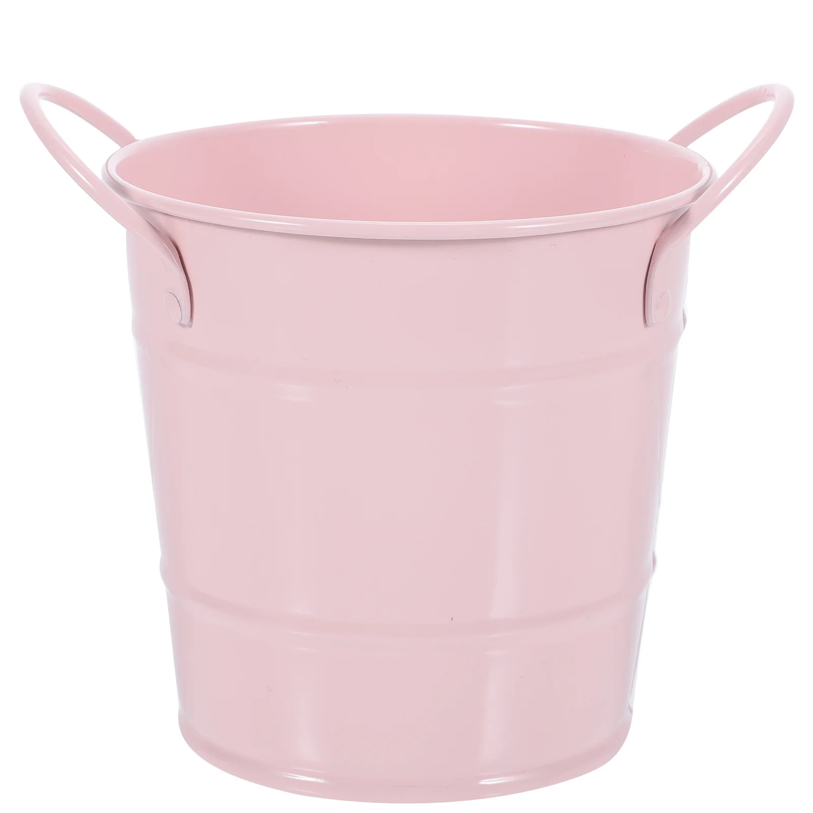 Makeup Brush Bucket Iron Desktop Organizer Pen Container For Stationery Pencil Holder Cosmetics Storage Brush Pen Pot