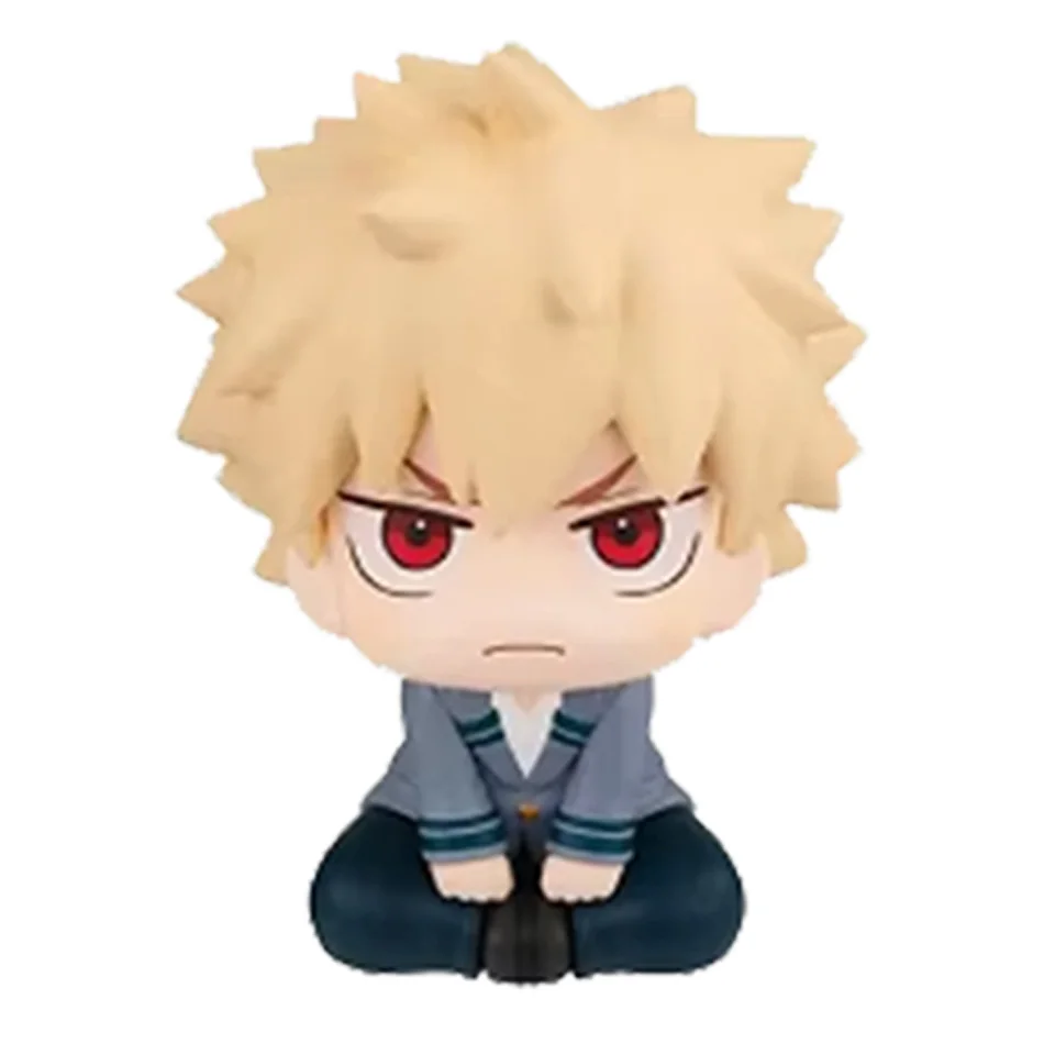 Anime Nendoroid Figures Collectible Model Toys for Kids - Bakugou Katsuki Midoriya Izuku Todoroki Shoto Toga Himiko Car Play Set