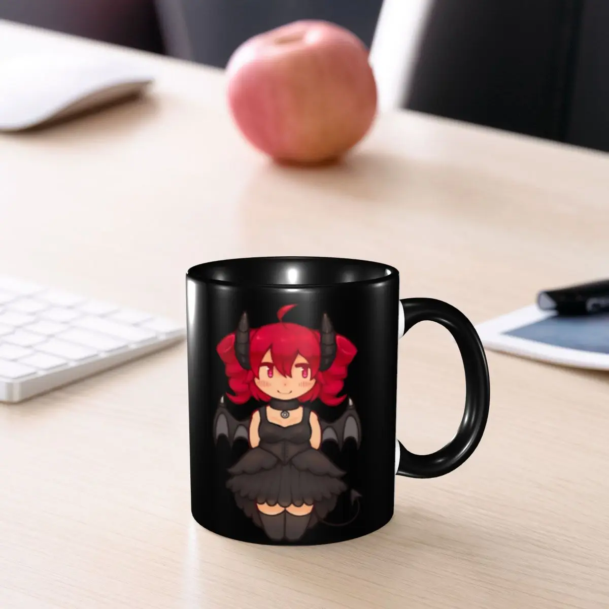 Kawaii Gothic Kasane Teto Coffee Cup Office Mug 6