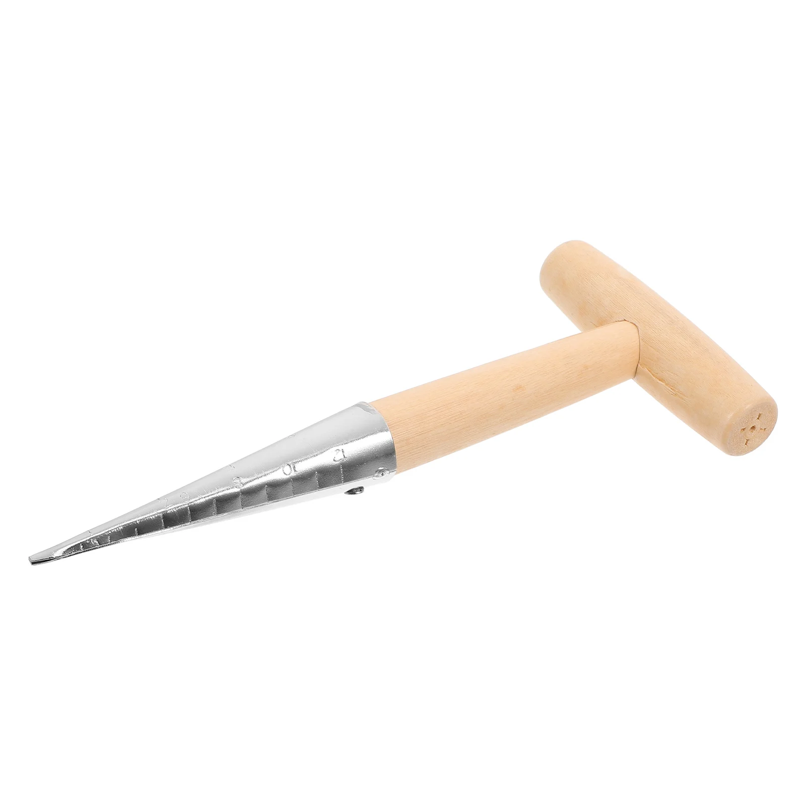 Garden Dibber Tool For Planting Seeds Vegetables Ergonomic Handle Soil Puncher Lightweight Hand Tool For Potted Plants Garden