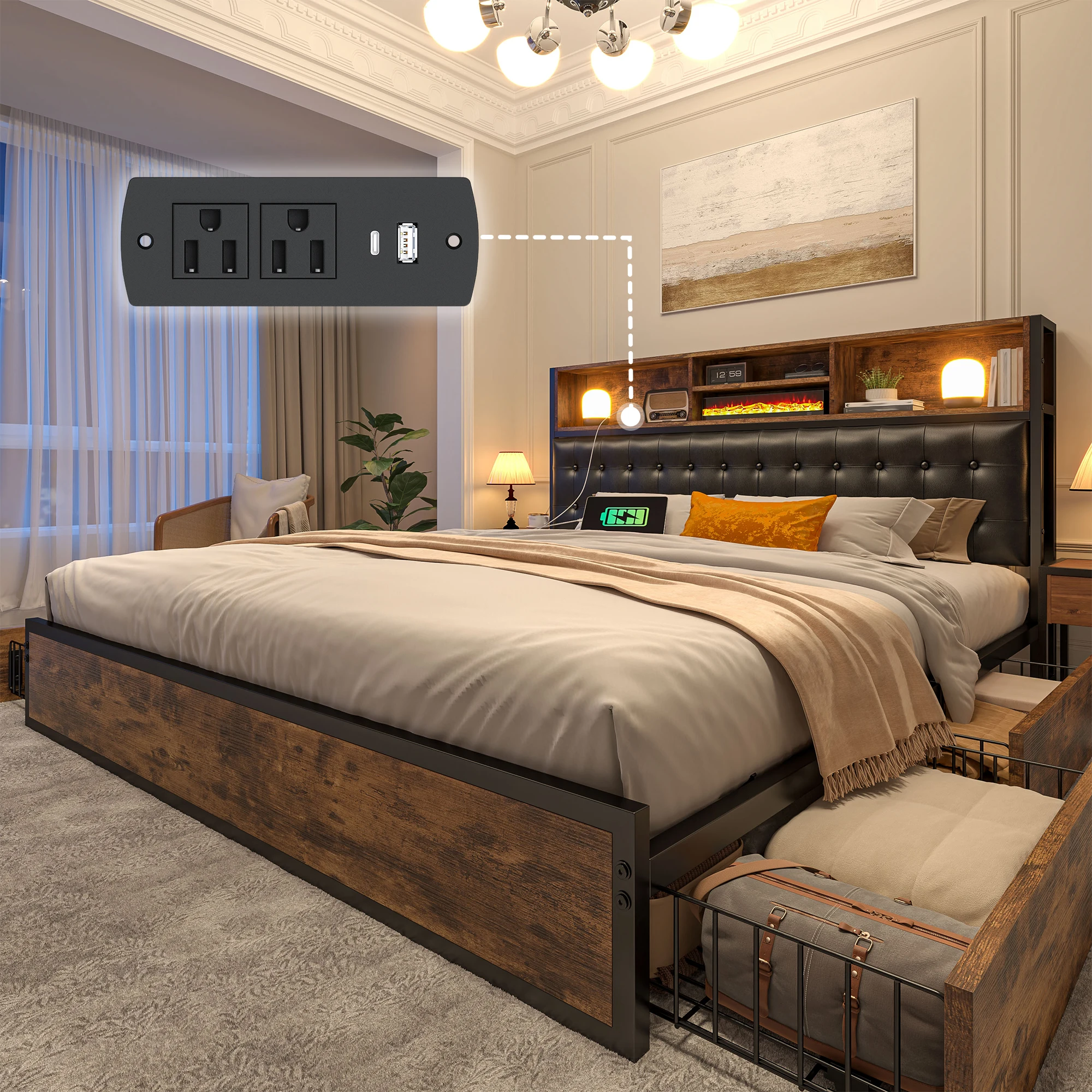 #12 Storage Bed Frames Sale