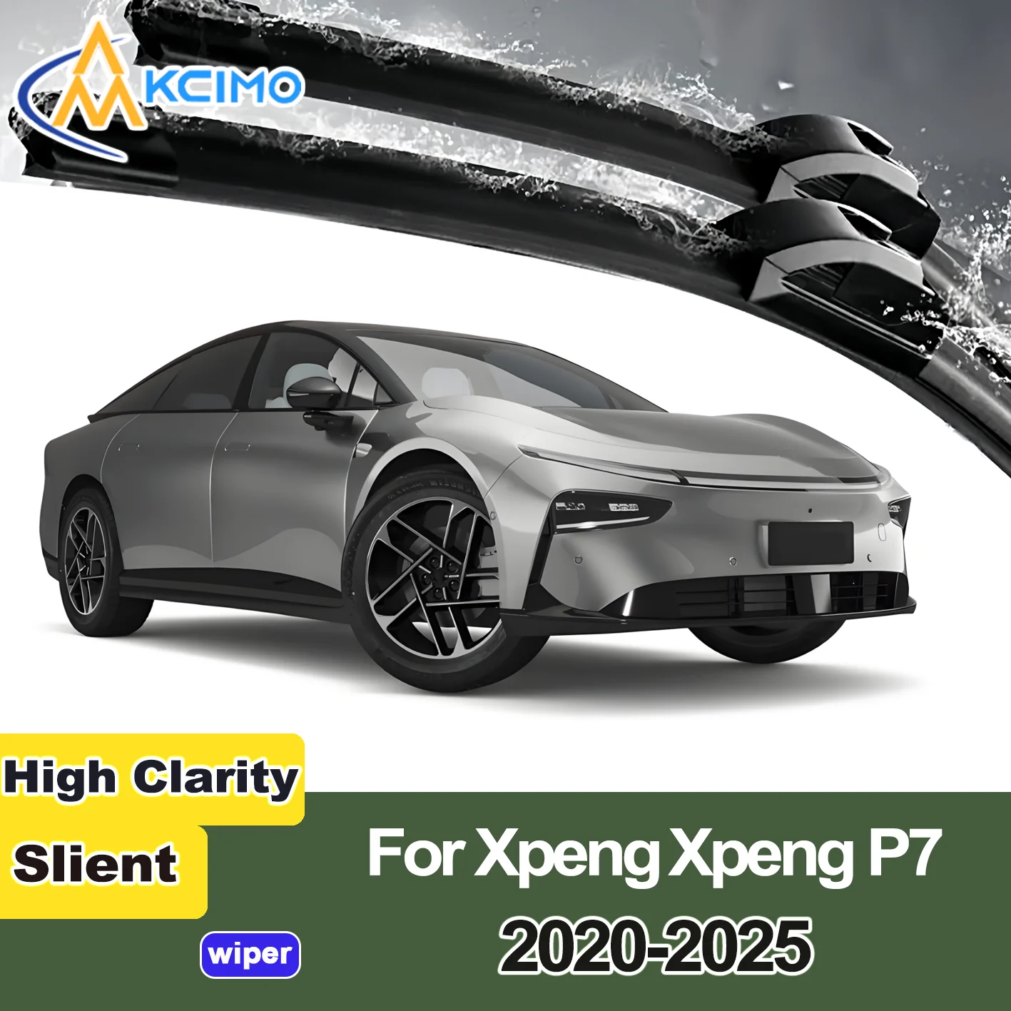 

2PCS New Front Windshield Wiper Blade for Xpeng Xpeng P7 2020-2025 P7i Front Windshield Auto Wipers Blade Accessories 2025 2024