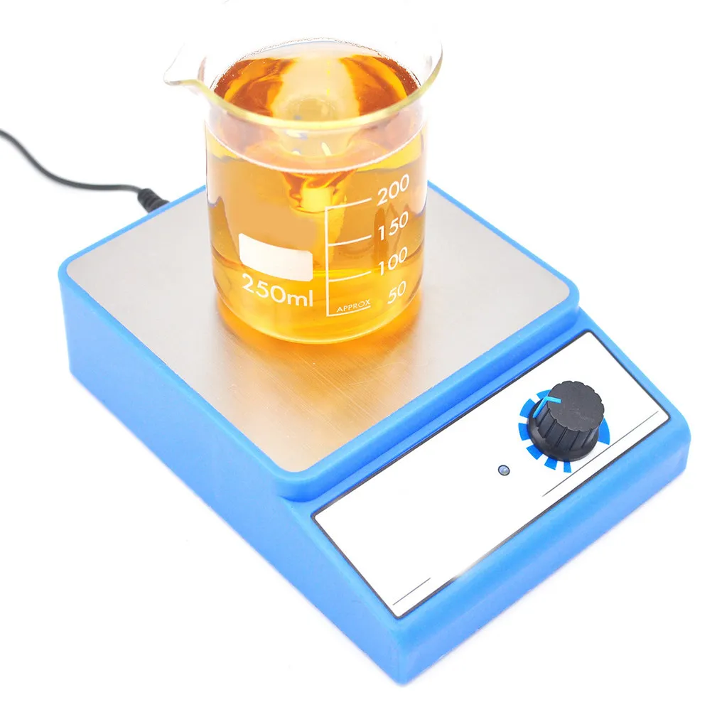 

Magnetic Stirrer for Lab Office Use Stainless Steel and ABS Construction Portable Compact Design Strong Magnetism Large Surface