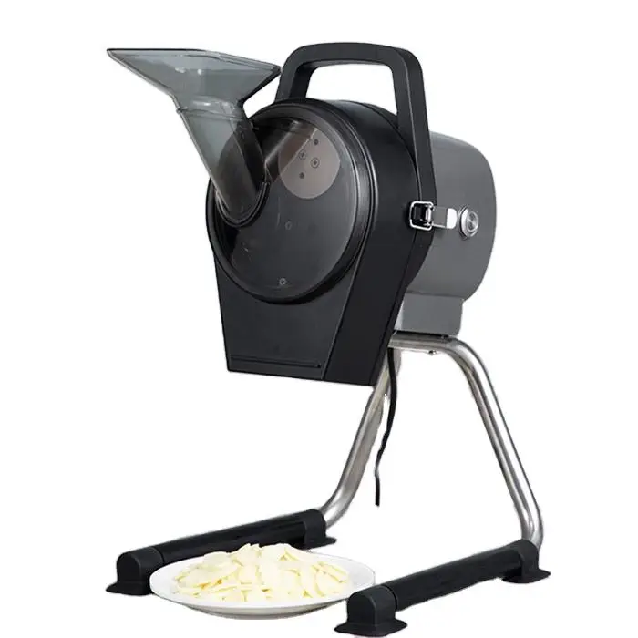 New Commercial Vegetable Chopper Machine - Multi-Functional Slicer for Spring Onion/Chili/Carrot, 8s/Batch Ginger Garlic Dicer