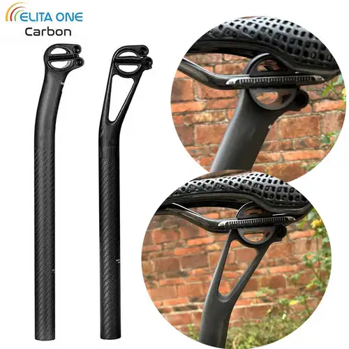 Elitaone 자전거 시트 포스트 탄소 Setback 25mm/20mm MTB/도로 자전거 시트 포스트 27.2/30.9/31.6mm