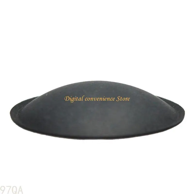 97qa 2pcs 105mm/115mm صوت أسود مكبر صوت غبار الغبار لغطاء مكبر صوت مضخم الصوت