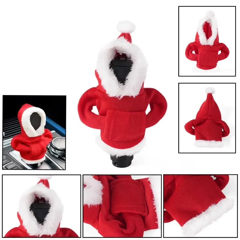 عيد الميلاد حار بيع شحن مجاني عبر الحدود سيارة والعتاد قضيب هوديي سترة صغيرة الزخرفية والعتاد قضيب هوديي الديكور #1