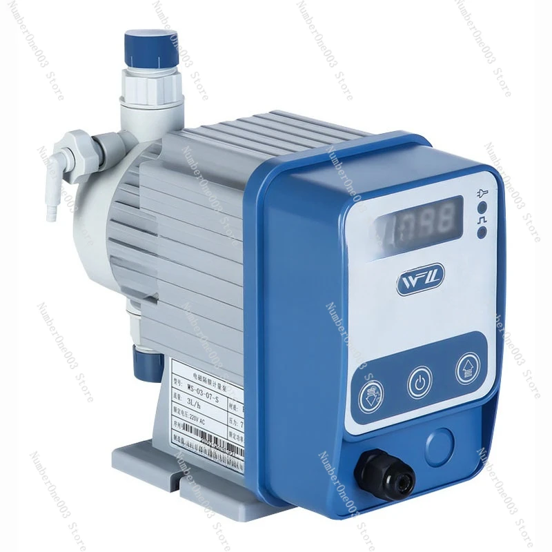 Water Treatment Liquid Micro-acid Chemical Chlorine Metering Dosing Pump Electromagnetic Diaphragm Pump