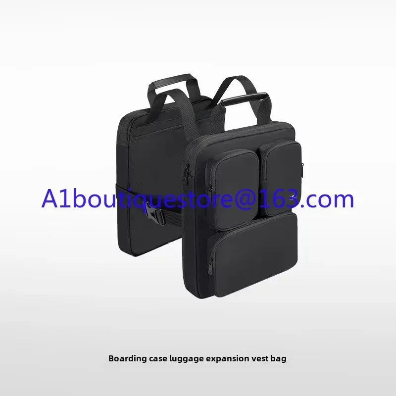 Suitcase Additional bag Large capacity boarding case hanging bag Foldable external storage bag