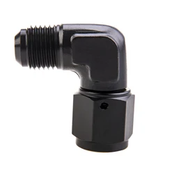 AN6 AN8 AN10 Male To AN Female 90 Degree Swivel Coupler Union Apapters Fitting Fuel Oil Transformation Fittings 1Pc Aluminum