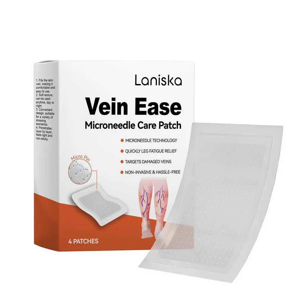 

Varicose Vein Microneedle Patch Improves Blood Circulation And Relieves Leg Swelling And Discomfort, Invisible Patch Health