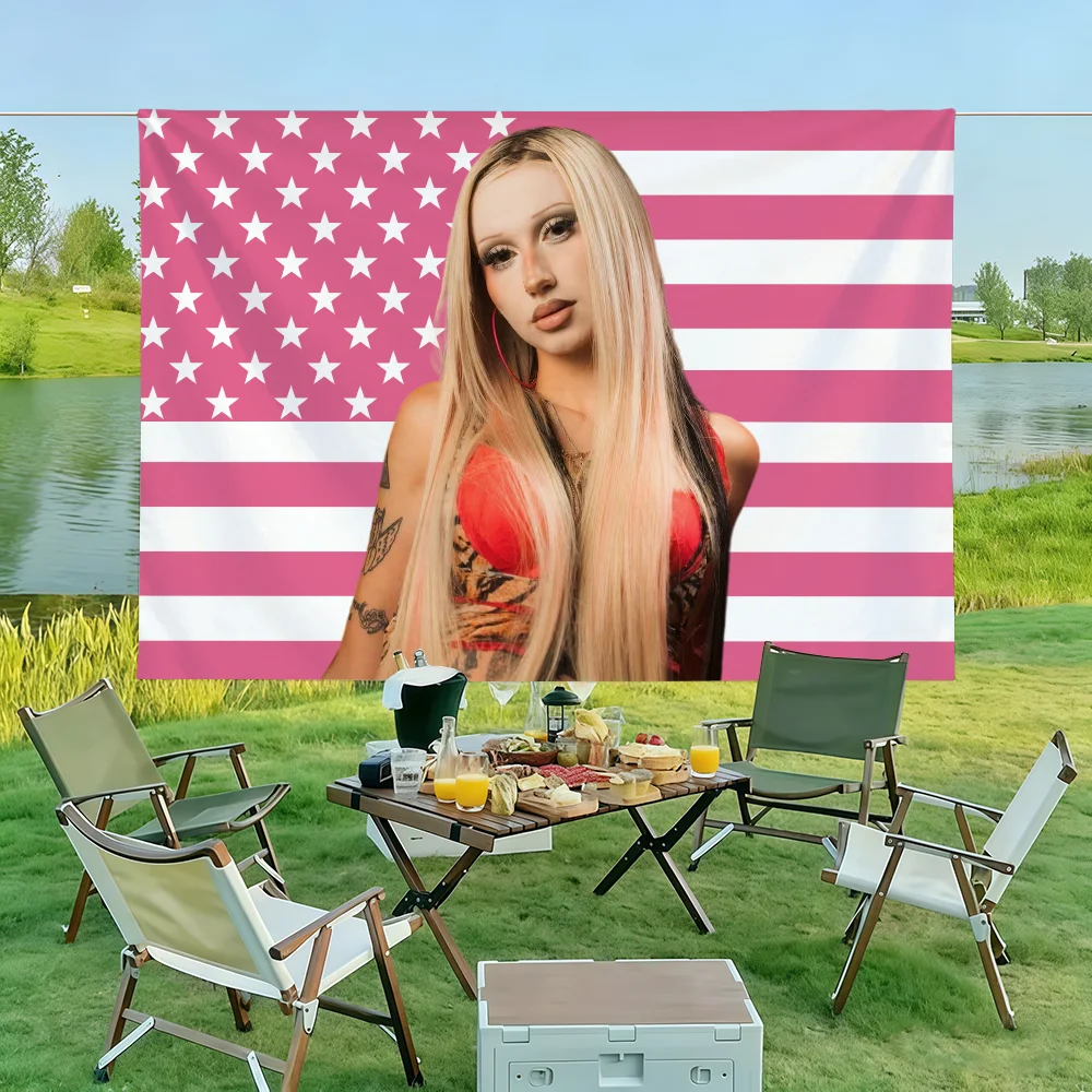Singer M-Metrika LA ORDEN Flag Wall Decorations Home Decor Suitable For Living Rooms Bedrooms Dormitories Parties And Holidays