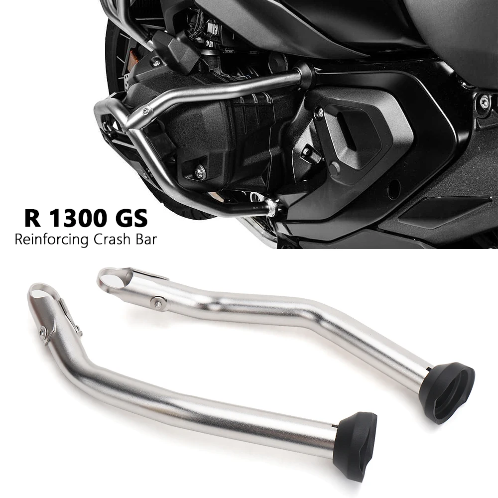 

New Motorcycle Accessories For BMW R 1300 GS R1300GS r1300gs 2023 2024 Silver Reinforcing Strut Original Engine Crash Bar Kit