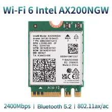 Intel AX200 Wi-Fi 6 Bluetooth Card 2400Mbps #3