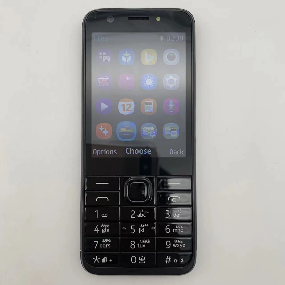 Imagem -04 - Altifalante Desbloqueado Original Celular Câmera fm Bluetooth Russo Árabe Teclado Hebraico 230 2sim Gsm 900 1800 Feito na Suécia