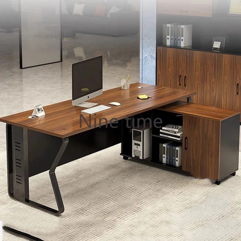 Standing Shelfs Office Desks Monitor Stand Vanity Reception Computers Desks Accessories Bureau Meuble Furnitures Living Rooms