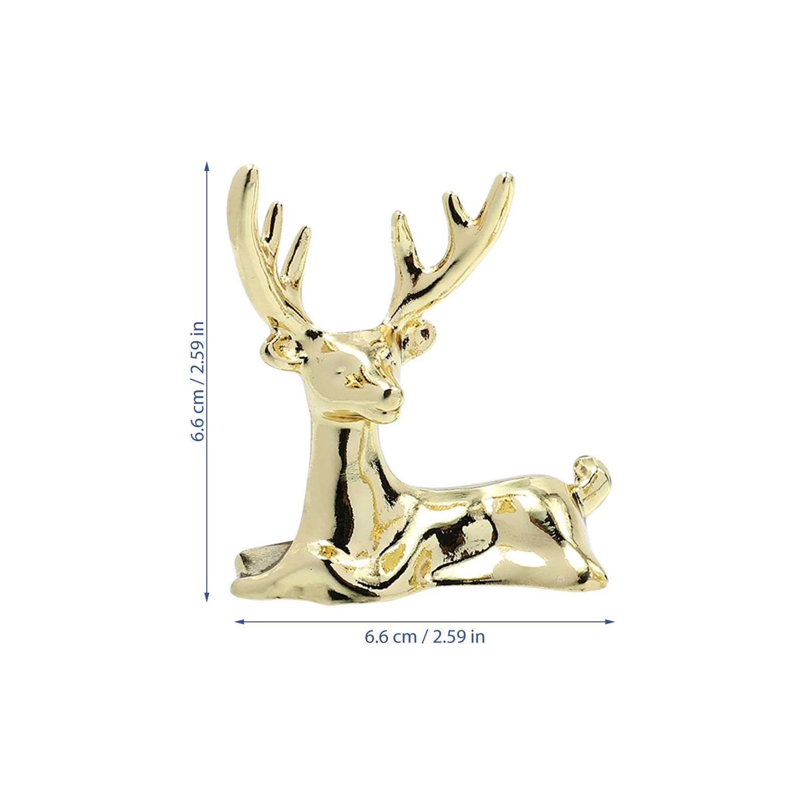 

2pcs Premium Lid Handles Heat-Resistant Ergonomic Nonslip Replacement Knobs Golden Elk Design Nordic Style Kitchen Gadgets